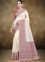 Cotton Pink Traditional Wear Printed Saree